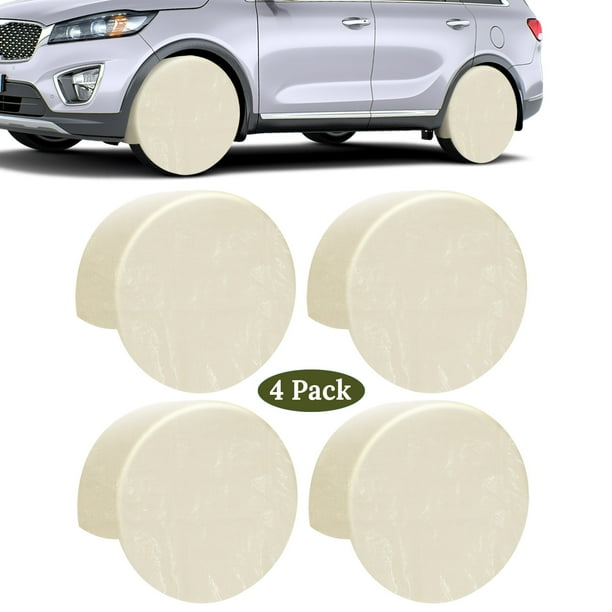 Canvas Wheel Covers Wheel Maskers 4pcs./set Fits up to 15" Canvas Wheel Covers Wheel Maskers 4pcs./set Fits up to 15"